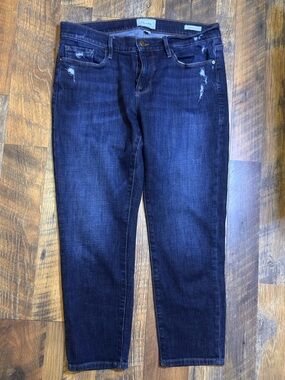 Frame Denim Le Garçon Crop Jeans Covant dark wash size 29